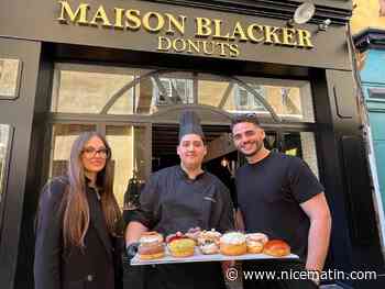 Le donut la joue pâtissier chez "Maison Blacker" à Nice
