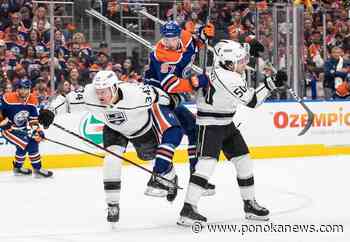 Draisaitl drives Oilers to 4-2 win over Kings to even playoff series