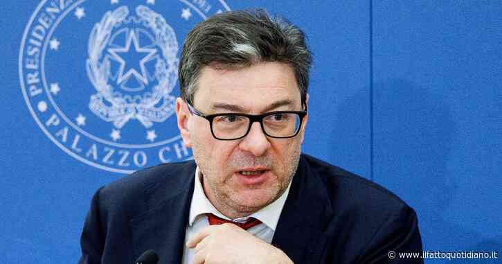 Taglio del cuneo fiscale, Bankitalia gela Giorgetti: “In media per gli interessati varrà 200 euro l’anno”. Lui: “Verificherò le fonti”
