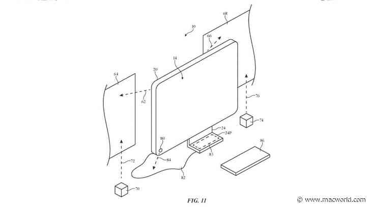 A future iMac may be able to use your wall as a second display