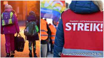 Streik bei Bussen und Zügen – was betroffene Schüler jetzt tun müssen