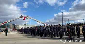Alberta Mountie who died in crash honoured with regimental funeral in Sherwood Park