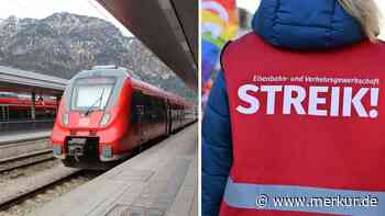 EVG streikt: Wieder massive Einschränkungen bei Bus und Bahn im Landkreis