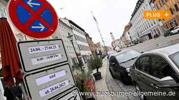 Ab 1. Mai wird die Augsburger Maxstraße zur Fußgängerzone