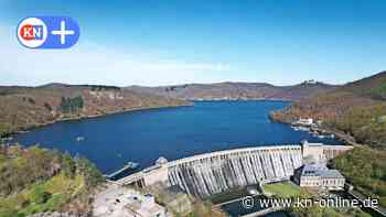 Edersee-Talsperre läuft über: Video vom beeindruckenden Schauspiel