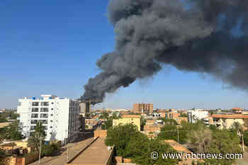 U.S. is deploying extra troops to a base in East Africa in case of a Sudan evacuation