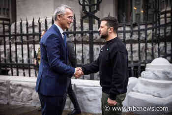 NATO chief visits Kyiv for first time since Russian invasion