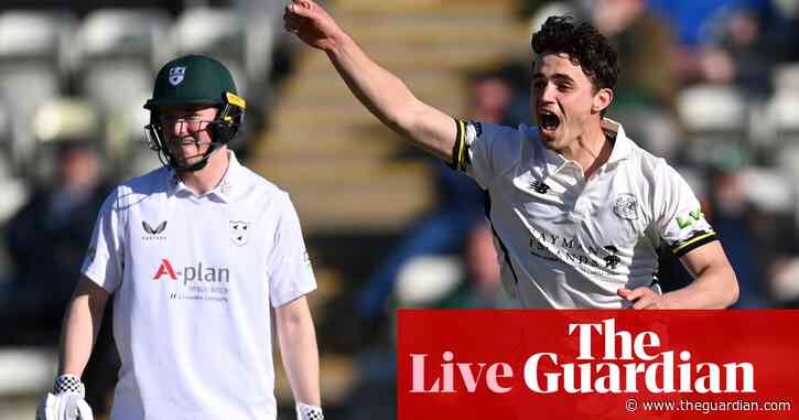 County cricket: Tom Price claims century and hat-trick for Gloucs – as it happened