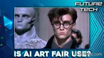 If An AI Reworks Copyrighted Images, Is It Art? | Future Tech