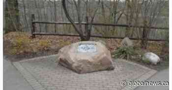 Memorial plaque stolen off rockface in Niagara Falls park, police investigating