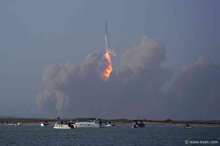 SpaceX Starship launches, self-destructs over Gulf of Mexico