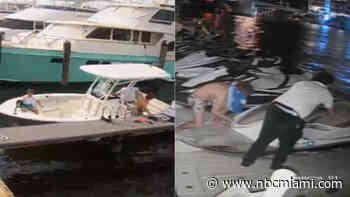Suspects Caught on Camera Stealing Jet Skis in Fort Lauderdale