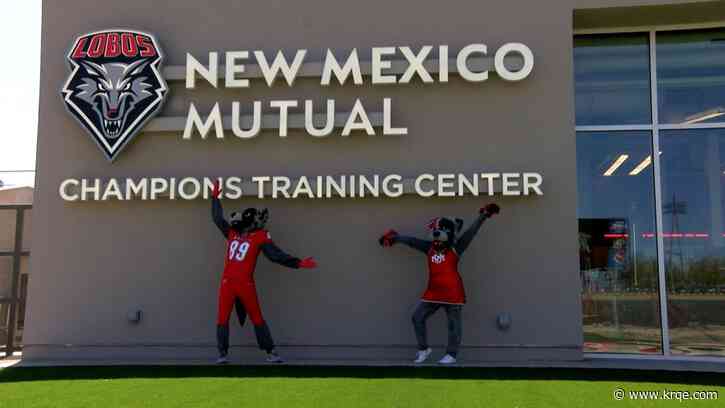 UNM opens new training center for student athletes