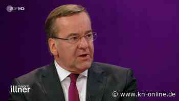 Pistorius bei „Illner": Ukraine muss Krieg gegen Russland gewinnen