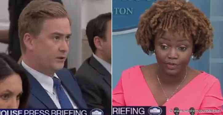 Karine Jean-Pierre Scrambles After Doocy Points Out Something Odd About White House Guest List