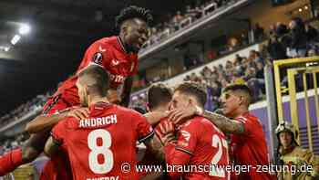 4:1! Bayer Leverkusen steht im Halbfinale der Europa League