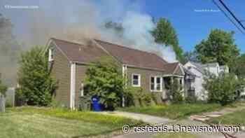 Pet cat dies in Norfolk house fire