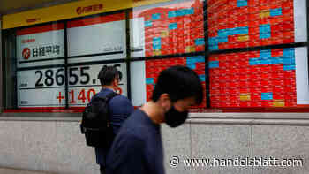 Börse Asien: Asiatische Aktien rutschen angesichts von Rezessionsängsten ab