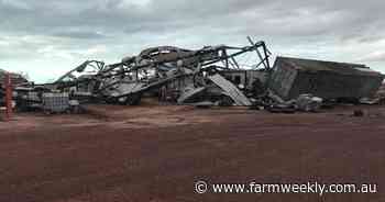 Rebuild starts after cyclone pummelling
