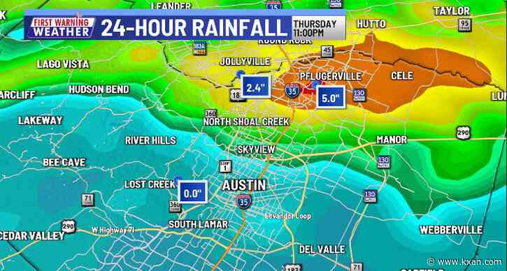 Severe storms bring flash flooding, hail and tornado warnings