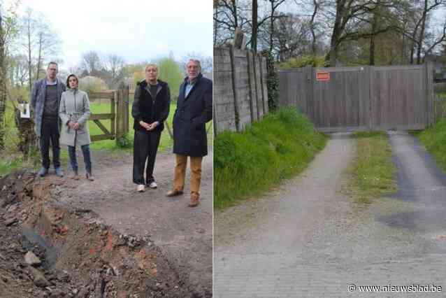 Gezin raakt volledig afgesloten van openbare weg door aanslepende burenruzie: “Eerst een poort, nu een greppel”
