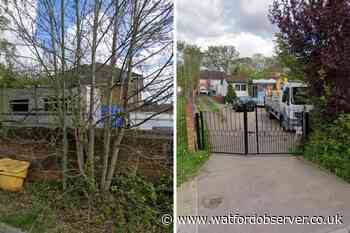 Loweswater Close mobile home and storage site flats plan