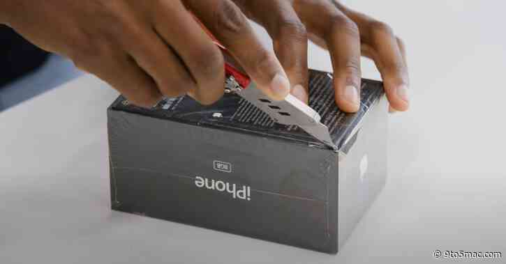 Watch MKBHD unbox a sealed OG iPhone after winning $40,000 auction [Video]
