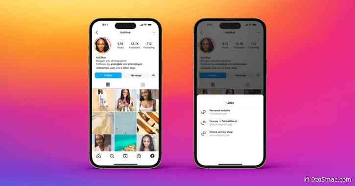 Instagram targets Linktree and finally adds support for putting multiple links in your bio