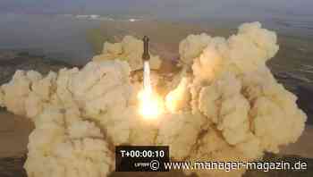SpaceX: Starship-Rakete von Elon Musk explodiert kurz nach Start