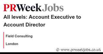 Field Consulting: All levels: Account Executive to Account Director