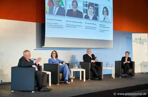 Mehr als nur kosmetische Korrekturen nötig / Auf dem Podium der Brost-Akademie äußerte nicht nur NRW-Gesundheitsminister Karl-Josef Laumann Zweifel an der geplanten Klinikreform der Bundesregierung