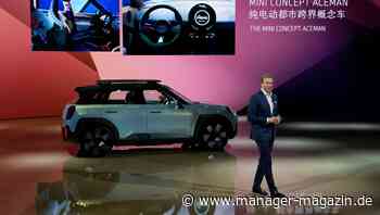 BMW: Auto-Konzern erlebt in China ein Eiscreme-Desaster auf der Messe Auto Shanghai