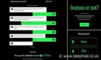 Can YOU tell the difference between a real person and an AI bot?