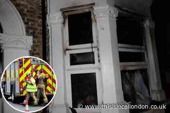 Buckleigh Road Streatham flat fire: Two taken to hospital