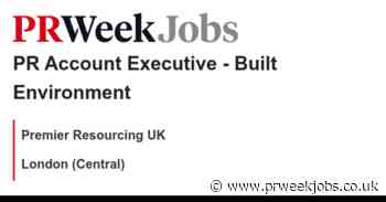 Premier Resourcing UK: PR Account Executive - Built Environment