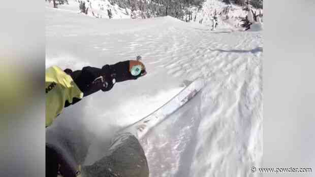 Look: Alexi Godbout Skis "Tasty Hot Pow Line" Like A Boss