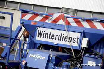 Winterdienst: 884 Tonnen Salz gestreut