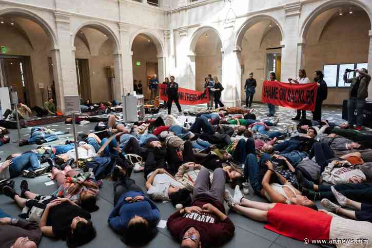 Nan Goldin’s PAIN Group Takes Its Anti-Sackler Protests to Harvard’s Art Museums, Again