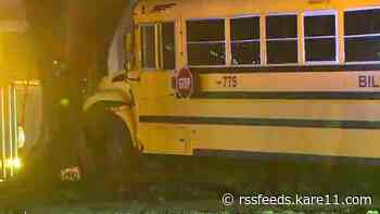 School bus crashes into tree in Minneapolis, 3 injured