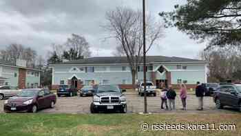 Children pulled from burning apartment in Cannon Falls
