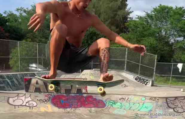 Barging Barefoot: Heimana Reynolds Epitomizes Concrete Surfing With These Clips
