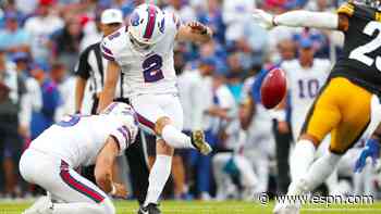 Bills extend kicker Bass through 2027 season