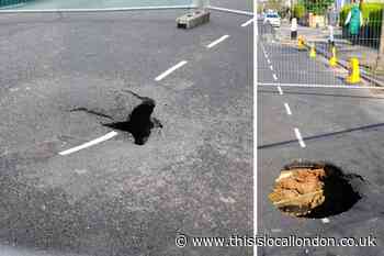 Crouch End sinkhole NOT caused by 'giant Thames Water leak'