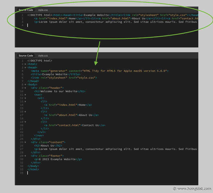 How to Beautify HTML Files (in Bulk) on Mac