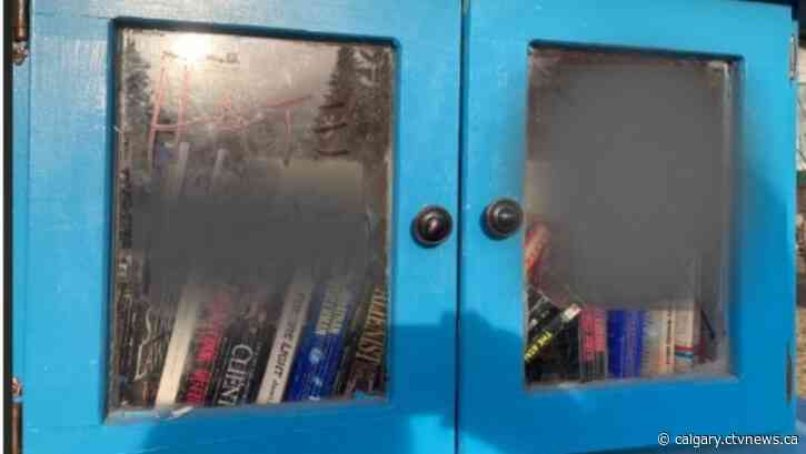 Sticker shock: White supremacist decals repeatedly stuck on Little Free Library