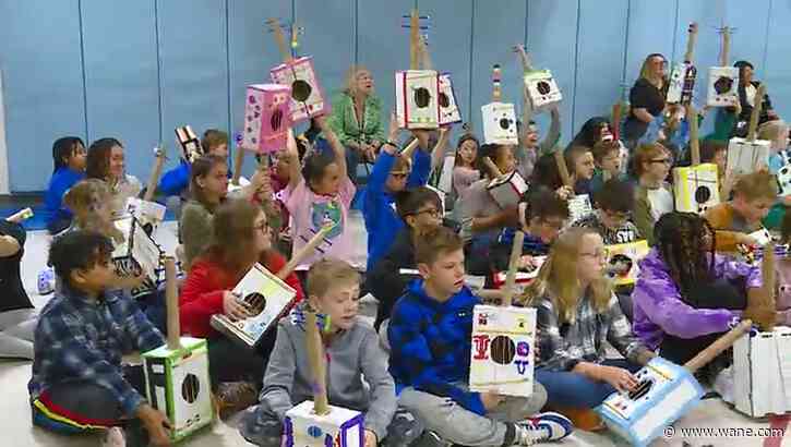 School turns recycled material into jam packed instruments
