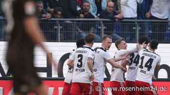 HSV gewinnt Hamburger Derby - Darmstadt besiegt Karslruhe