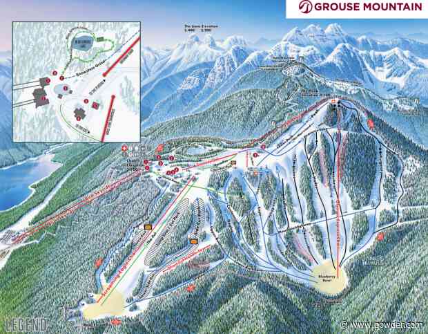 Watch: Pro Skier Show Offs North America's Most Beautiful Terrain Park