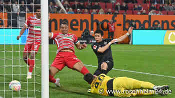 Endo rettet dem VfB durch kuriosen Treffer Punkt in Augsburg: Stutttgart bleibt unter Hoeneß ungeschlagen