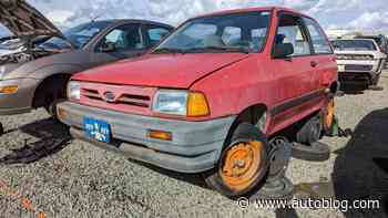 Junkyard Gem: 1990 Ford Festiva L Plus